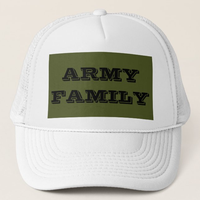 Famille de l'armée casquette (Devant)