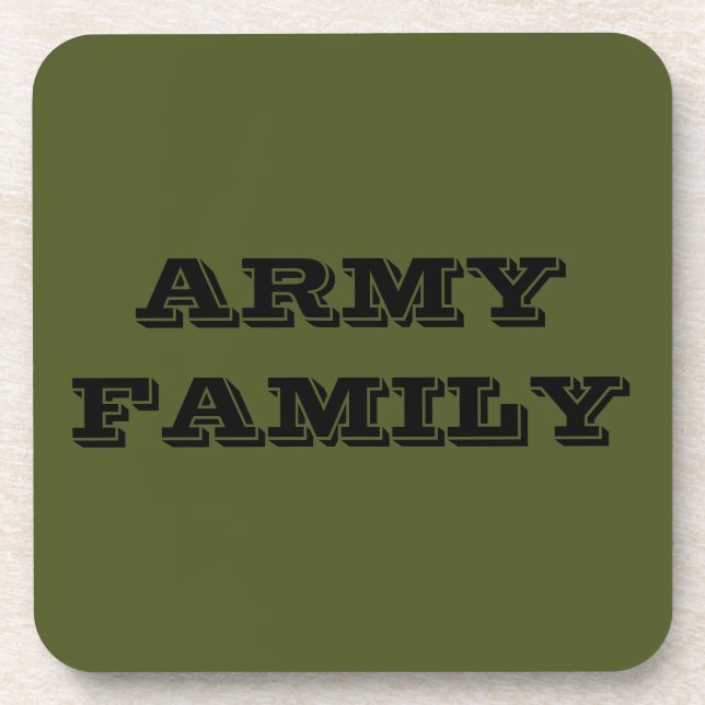 Famille de l'armée de dessous de verre (Devant)