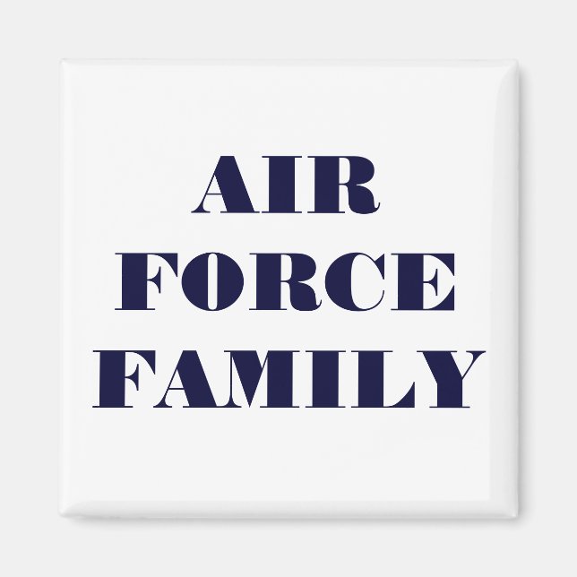 Famille de l'armée de l'air Magnet (Devant)