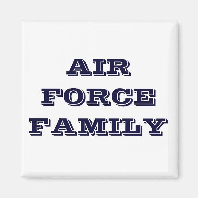 Famille de l'armée de l'air Magnet (Devant)