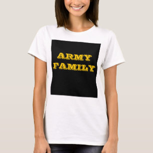 Famille de l'armée des T-shirts