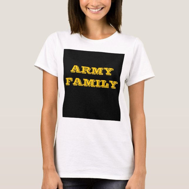 Famille de l'armée des T-shirts (Devant)