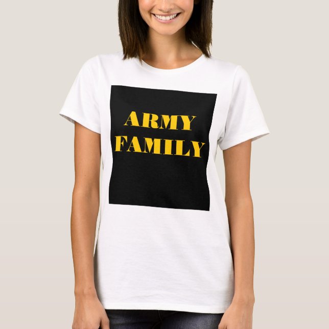Famille de l'armée des T-shirts (Devant)