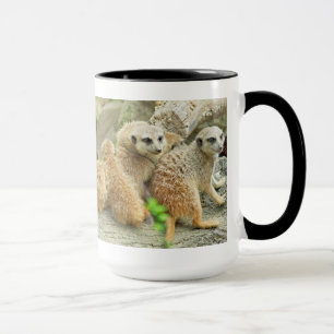 Famille de meerkats - Mug