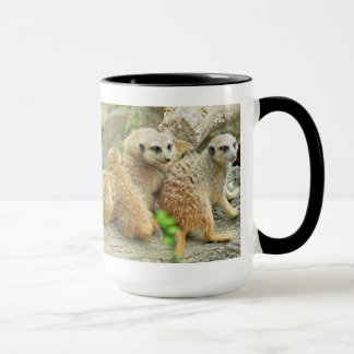 Famille de meerkats - Mug