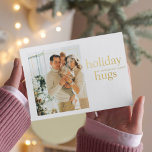 Famille de photos de Noël | Carte Postale Holiday<br><div class="desc">Famille de photos de Noël | Carte Postale Holiday Hugs</div>