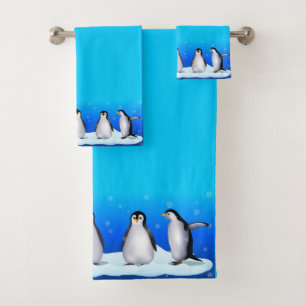 Famille de pingouin