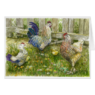 Famille de poulet