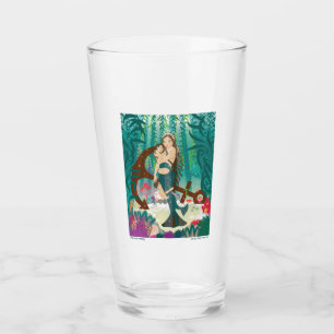 Famille de sirènes (brunes) Verre