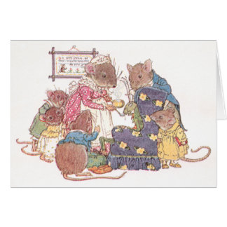 Famille de six souris