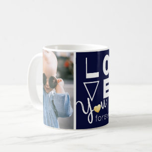 Famille Double Photo Log You Mug