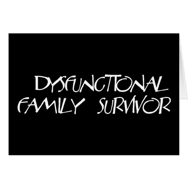 Famille dysfonctionnelle (Devant horizontal)