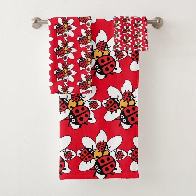 Famille ladybird Et Ladybug (En situation)