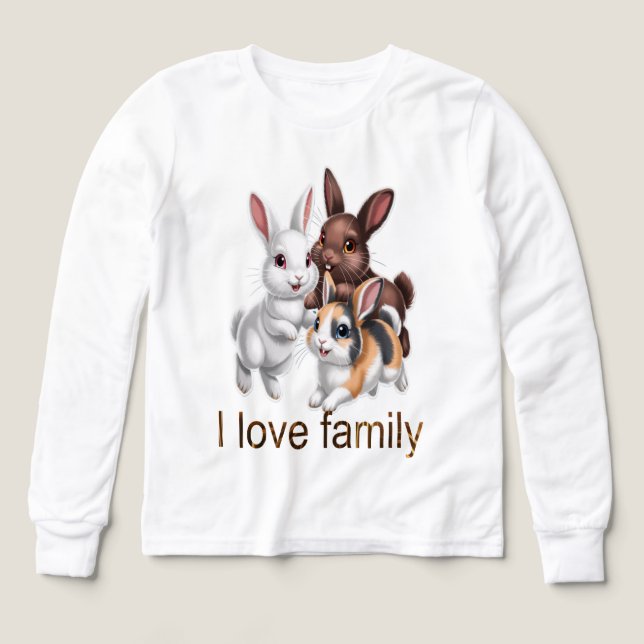 Famille lapin (Motif recto)