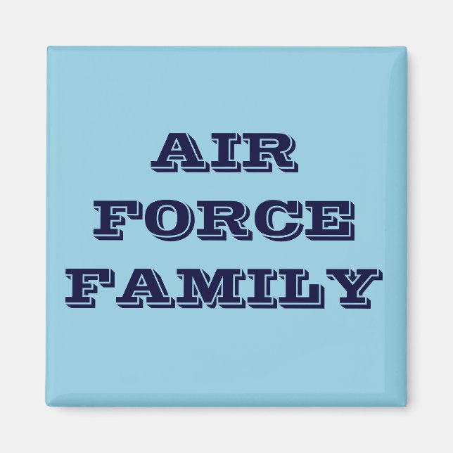 Famille Magnet Air Force (Devant)