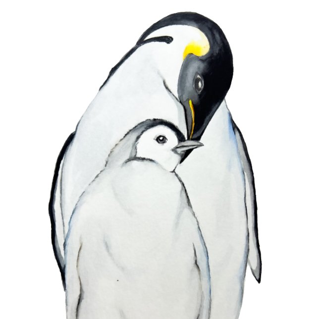 Famille mignonne de pingouins empereurs T-Shirt (Créateur téléchargé)