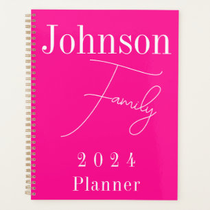 Famille moderne 2024 Hot Pink
