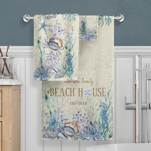 Famille personnalisée Beach House Sea Life