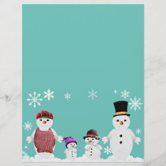 famille snowman