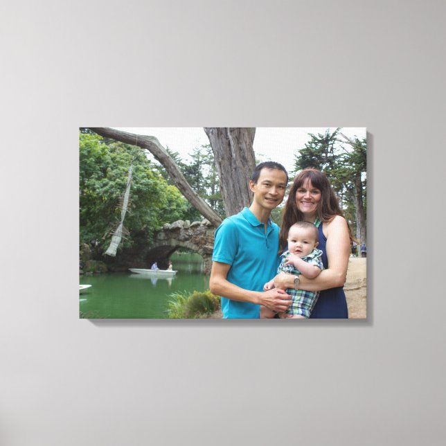 Famille Szeto 2016 24 x 16 Toile Enveloppée (Recto)