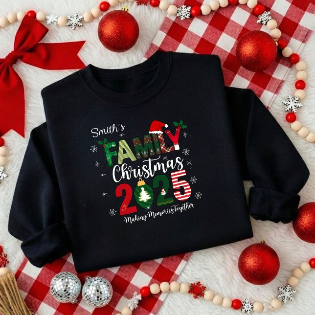 Family Christmas T-shirt 2025 (Créateur téléchargé)