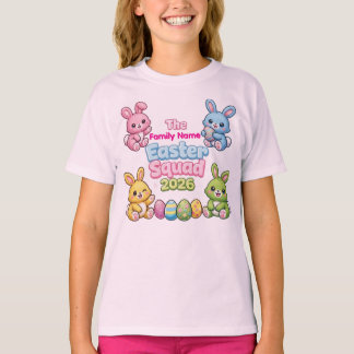 Family Easter Squad 2026 T-Shirt | Custom Matching