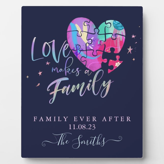 Family Ever After Plaque (Devant)