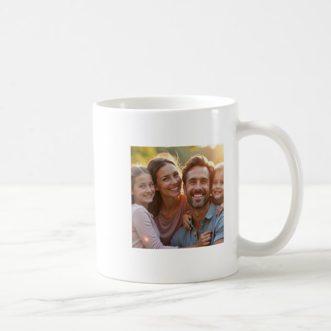 Family Photo Coffee Mug (Droite)