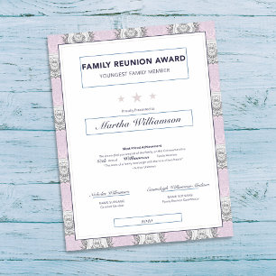 Family Reunion Plus Jeune Prix Pink Crest