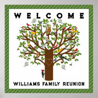 Family Reunion Welcome Poster
