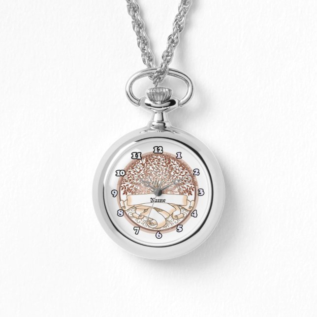 Family Tree nom de famille montre personnalisée (Recto)