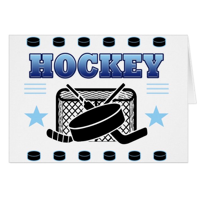 Fan d'hockey (Devant horizontal)