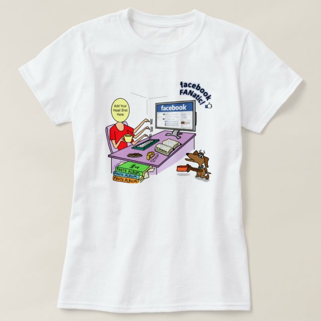 Fanatic T-Shirt Facebook (Design devant)