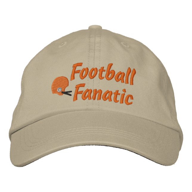 Fanatique de football Casquette brodé (Devant)