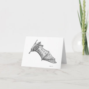 Fancy Bats : M. lucifugus carte d'étirement d'aile