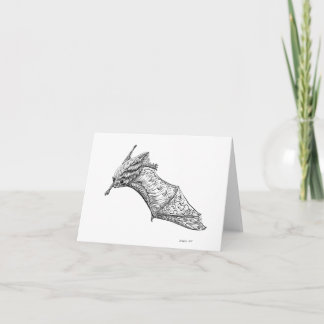 Fancy Bats : M. lucifugus carte d'étirement d'aile