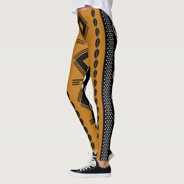 Fancy Boudcloth Inspiré Leggings Imprimés (Gauche)