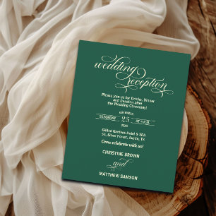 Fancy Calligraphie Mariage Réception Budget Invita