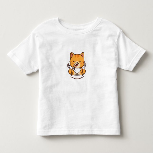Fancy Cat Dining - T-Shirt (Devant)
