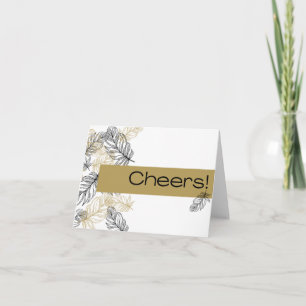 Fancy Feathers Bravo ! Carte de correspondance