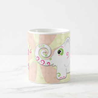 Fancy Indian Style Elephant Mug personnalisée
