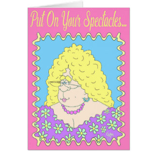 FANCY LADY Carte de fête des mères