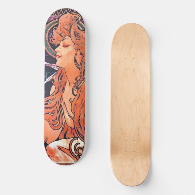 Fancy Mucha Skateboard (Recto)