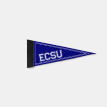 Drapeau bleu Pennant du Collège sur mesure