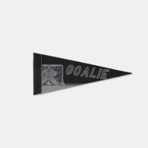 Drapeau de gardien de but de hockey