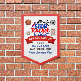 Fanion Toutes les étoiles Professeur Appréciation Semaine