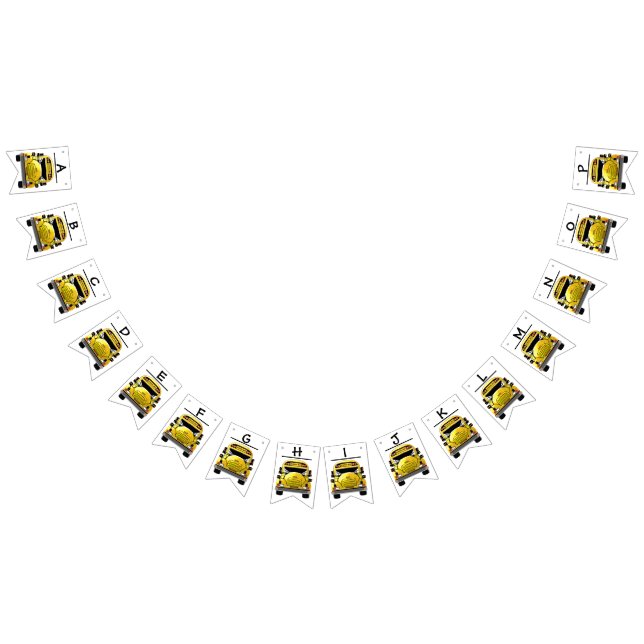 Fanions Créez vos propres de nouveau à la bannière d'école (Tout)