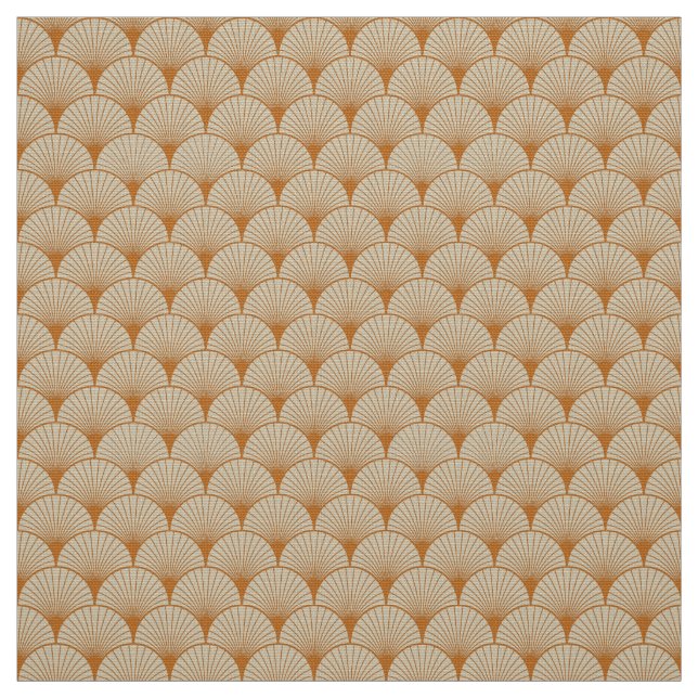 Fans d'ambre de tissu de style d'art déco (Échantillon)