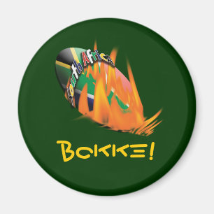 Fans de rugby et magnet sud-africains de