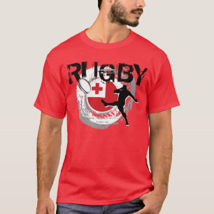 Fans Tonga Rugby T-Shirt Kick